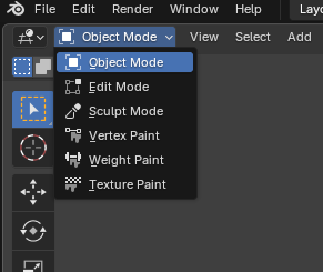 블렌더 에딧모드