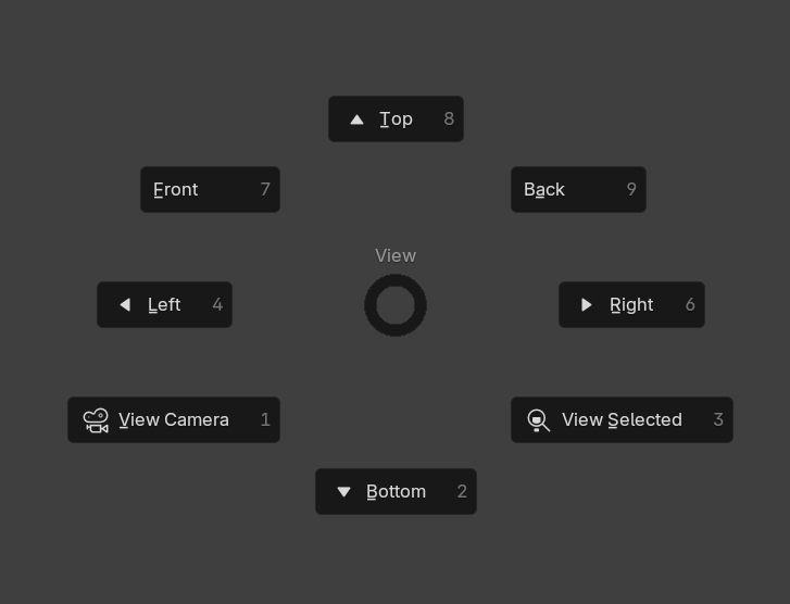 블렌더 화면 조작