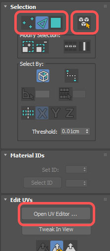 uvw menu