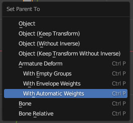 set Parent to