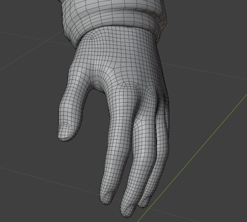 blender hand