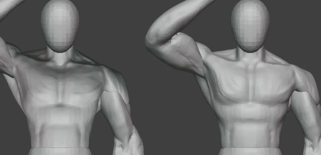 블렌더 페이스 오리엔테이션